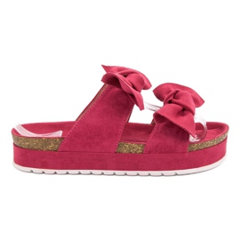 Seastar Papuci Cu Arcuri roz Seastar Papuci Cu Arcuri roz