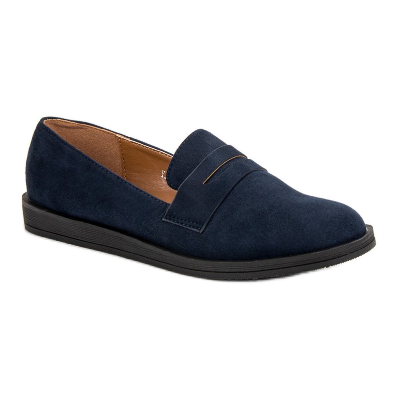 Best Shoes Mocasini casual bleumarin albastru marin