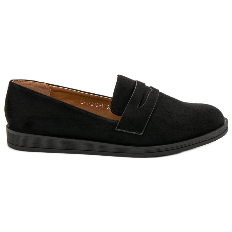 Best Shoes Mocasini casual negri negru