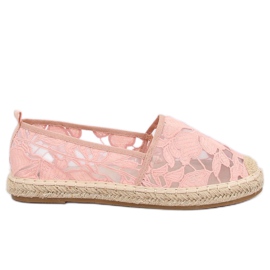 Espadrile deschise roz 68-130 Roz