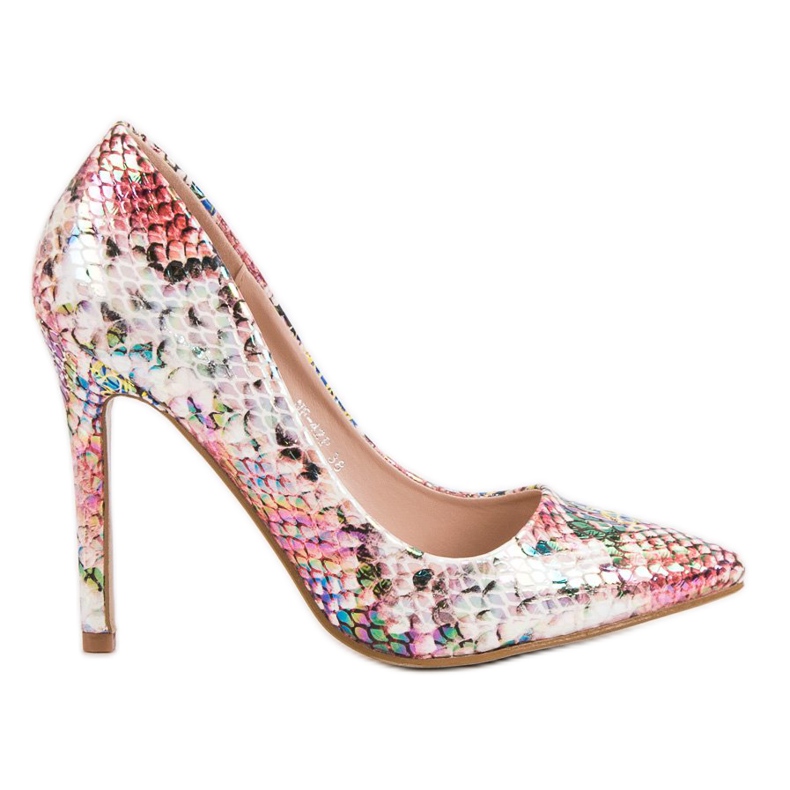 Seastar Știfturi cu imprimeu animal multicolor