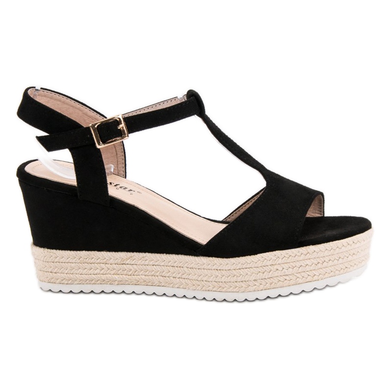 Seastar Sandale Espadrile Negre negru