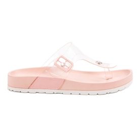 Seastar Flip-flops transparente roz