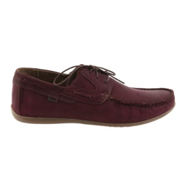 Mocasini dantela Riko 684 burgundy multicolor Mocasini dantela Riko 684 burgundy multicolor