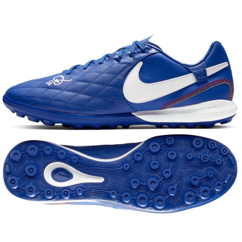 Pantofi de fotbal Nike Tiempo Lunar LegendX 7 Pro 10R Tf M AQ2212-410 albastru albastru