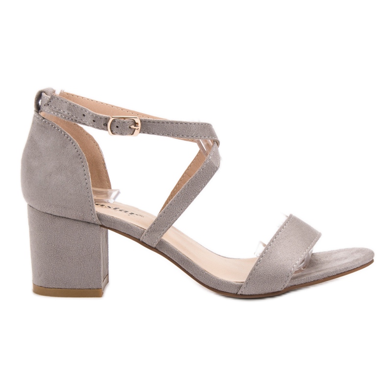 Seastar Sandale din piele de căprioară pe o bară gri