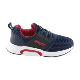 Pantofi sport Bartek 55110 Slip-on bleumarin roșu albastru marin Pantofi sport Bartek 55110 Slip-on bleumarin roșu albastru marin