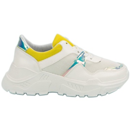 SHELOVET Adidași confortabili alb SHELOVET Adidași confortabili alb
