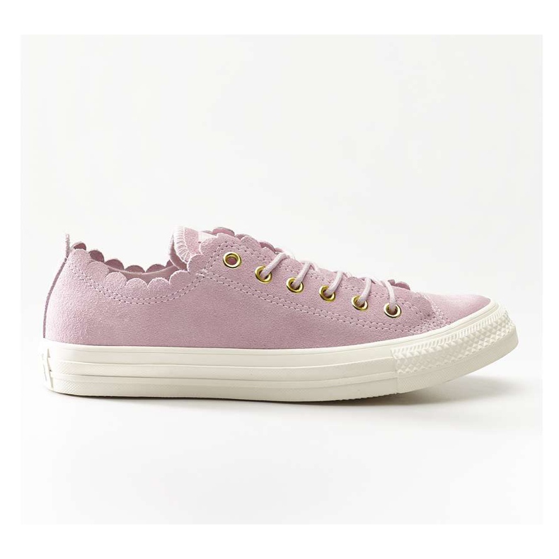 Converse Chuck Taylor All Star Scallop 416 roz spumă de aur Egret violet