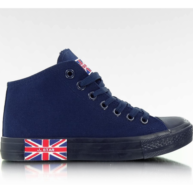 Adidași cu steagul N003 Navy II-GAT albastru marin