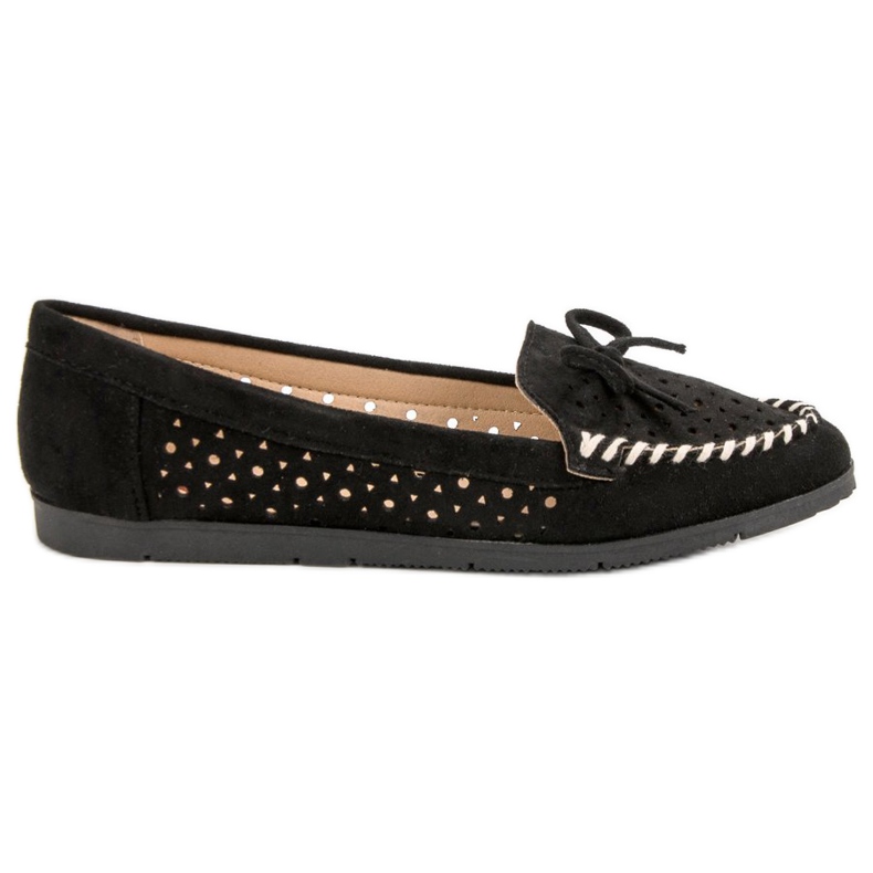 Seastar Mocasini ajurati negri negru Seastar Mocasini ajurati negri negru
