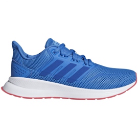 Pantofi Adidas Falcon Jr F36540 albastru Pantofi Adidas Falcon Jr F36540 albastru
