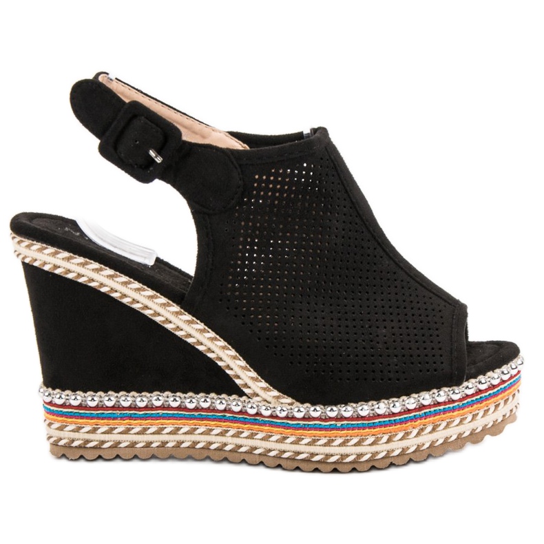 Nio Nio Sandale încastrate încorporate negru