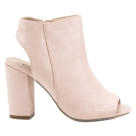 Ch. Creation Sandale închise roz deschis