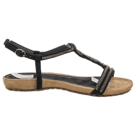 Corina Sandale casual negru Corina Sandale casual negru