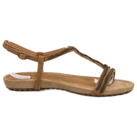 Corina Sandale casual maro Corina Sandale casual maro
