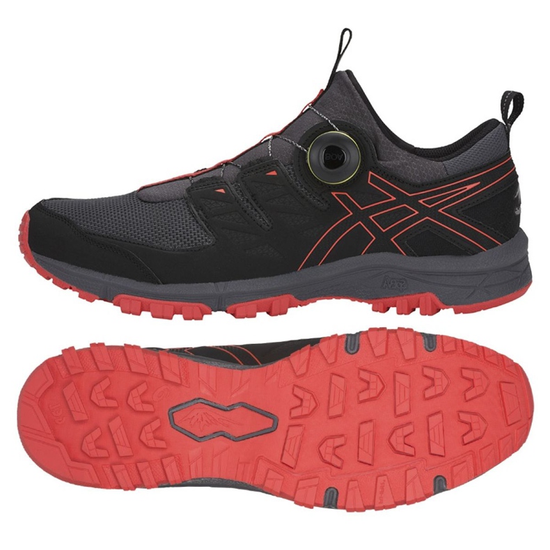 Pantofi de alergare Asics Gel Fuji Rado M T7F2N-020 negru