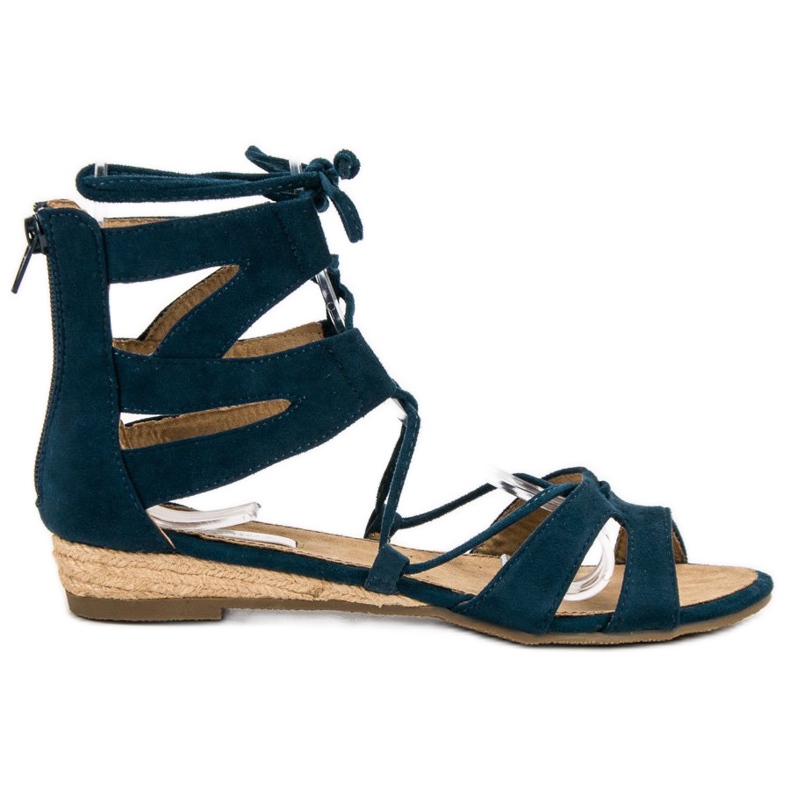 Corina Sandale romane bleumarin albastru Corina Sandale romane bleumarin albastru