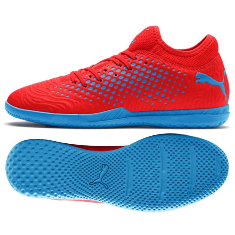 Încălțăminte de interior Puma Future 19.4 It M 105549 01 multicolor roșu