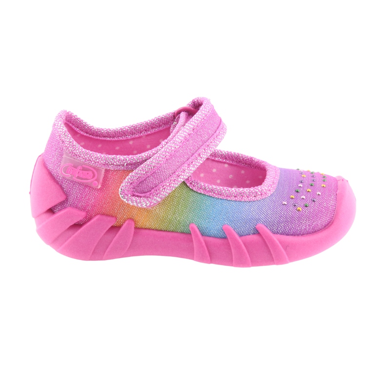 Pantofi pentru copii Befado colorate 109P183 roz multicolor