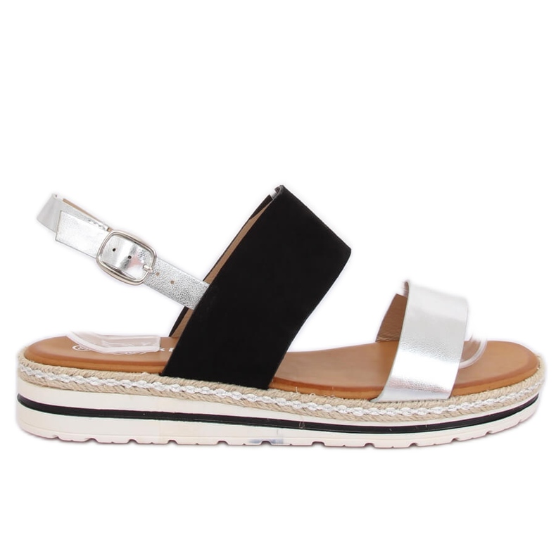 Sandale dama negre F056 Negre negru