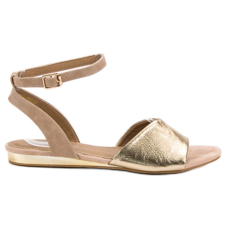 Sandale casual Vinceza galben Sandale casual Vinceza galben