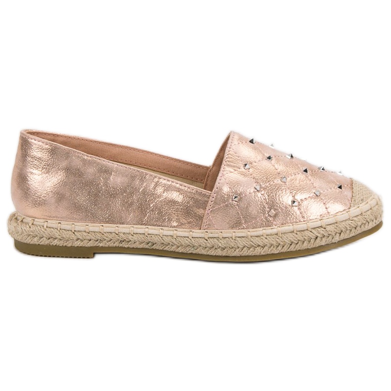 Lucky Shoes Espadrile cu jeturi roz Lucky Shoes Espadrile cu jeturi roz