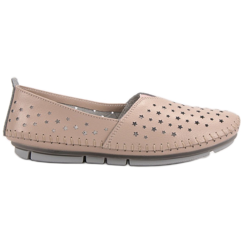 Kylie Pantofi de piele pentru femei bej