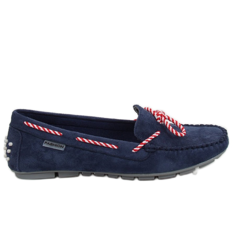Mocasini dama bleumarin bleumarin MH04 Navy albastru marin