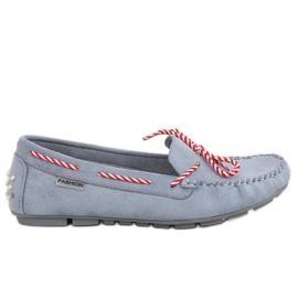 Mocasini dama albastru MH04 Albastru
