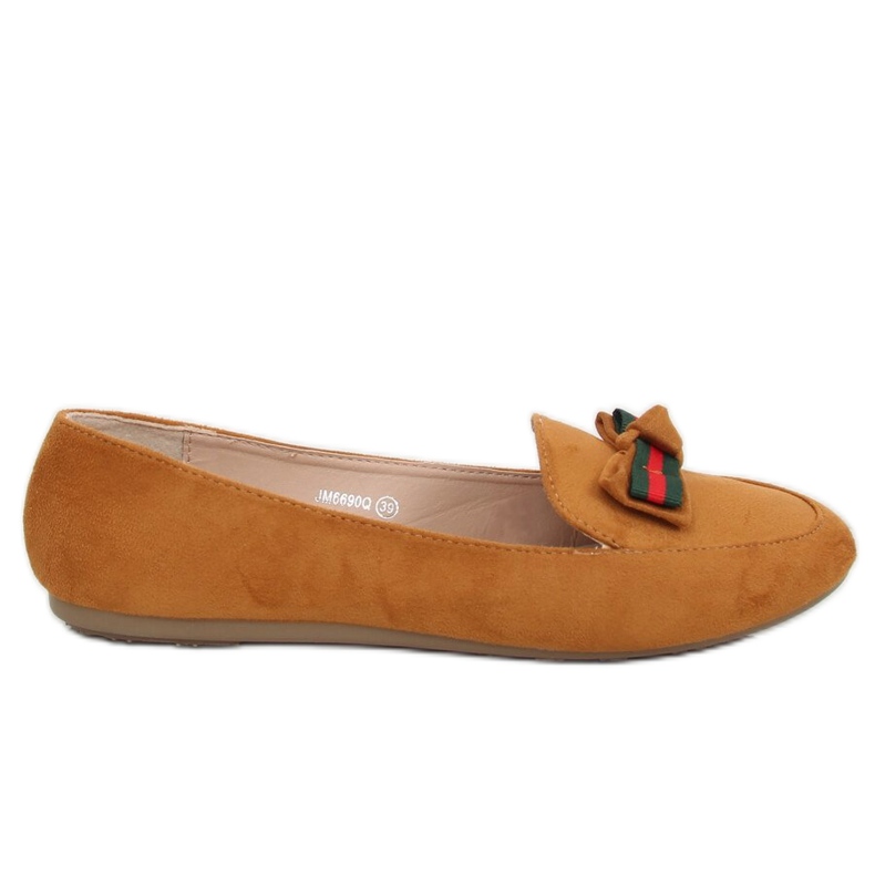 Mocasini dama camel JM6690Q Camel maro