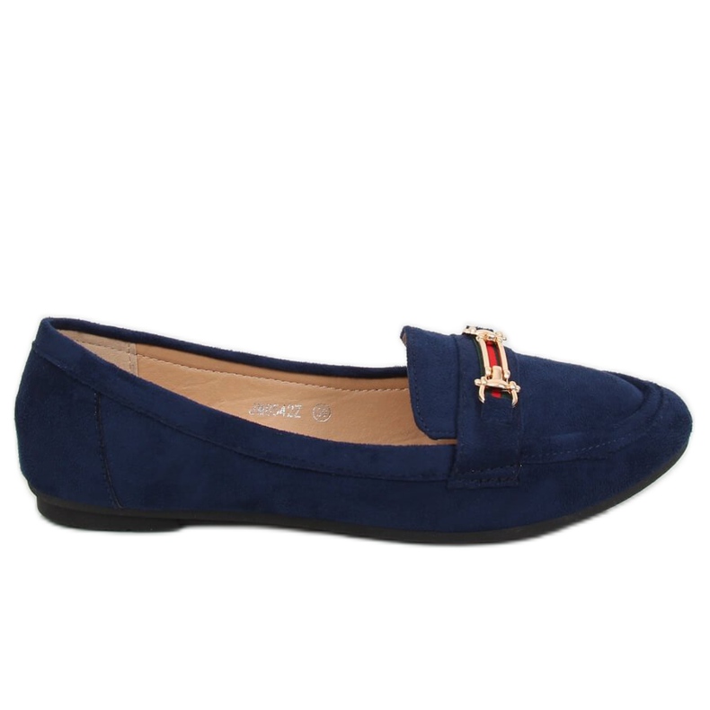 Mocasini de damă bleumarin JM8542Z Azul Marino albastru marin