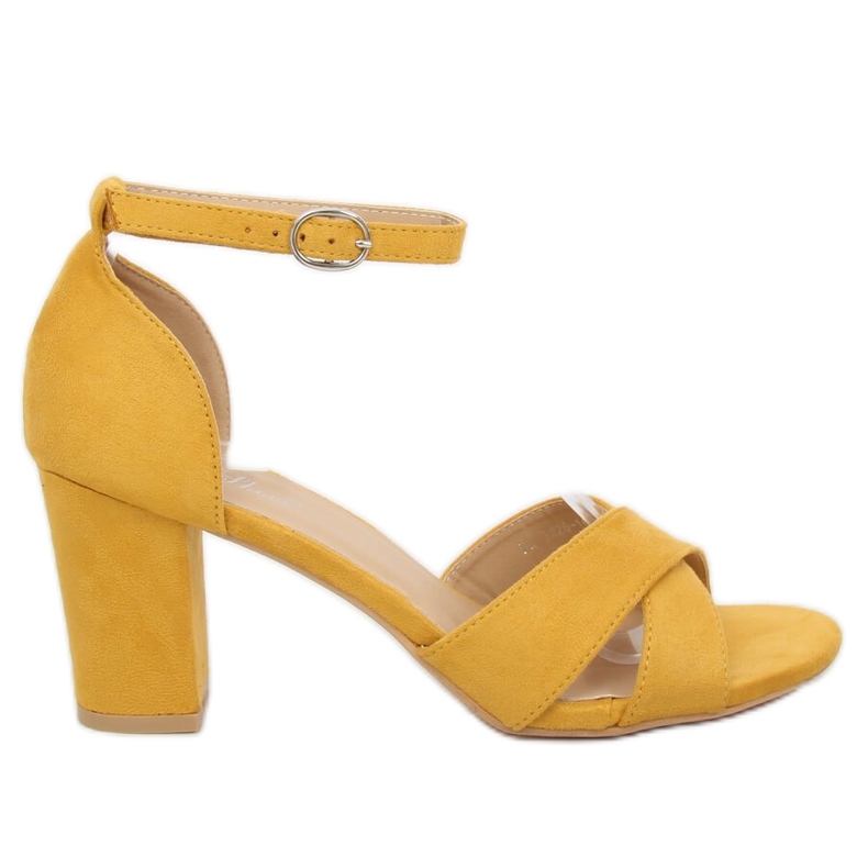 Sandale galbene FH-3M26 Galbene pe stâlp Sandale galbene FH-3M26 Galbene pe stâlp