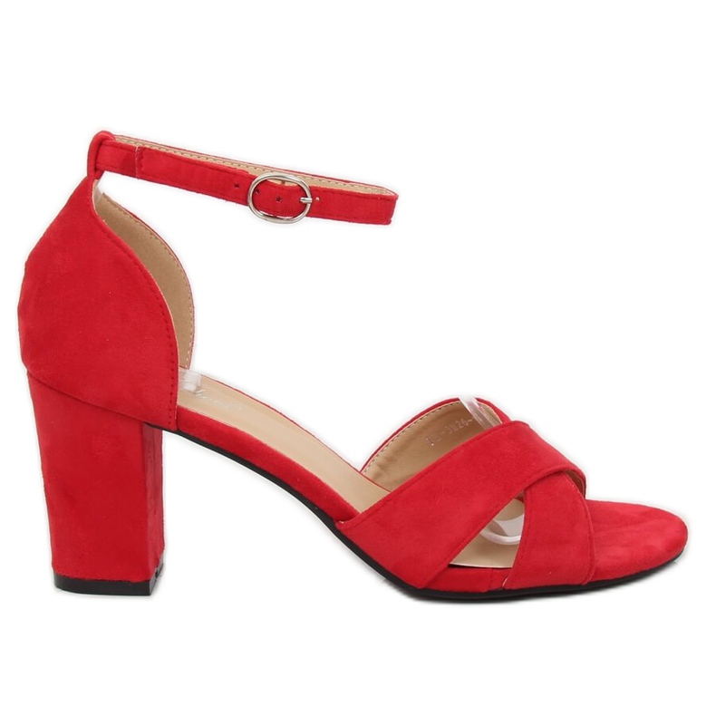 Sandale roșii FH-3M26 roșii pe stâlp roșu Sandale roșii FH-3M26 roșii pe stâlp roșu
