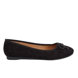 Balerini de dama cu imprimeu leopard negru H9021 Negro Balerini de dama cu imprimeu leopard negru H9021 Negro