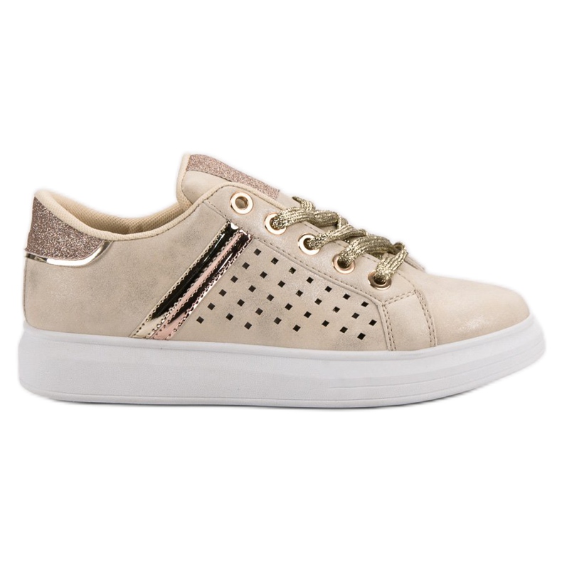Pantofi sport la modă maro Pantofi sport la modă maro