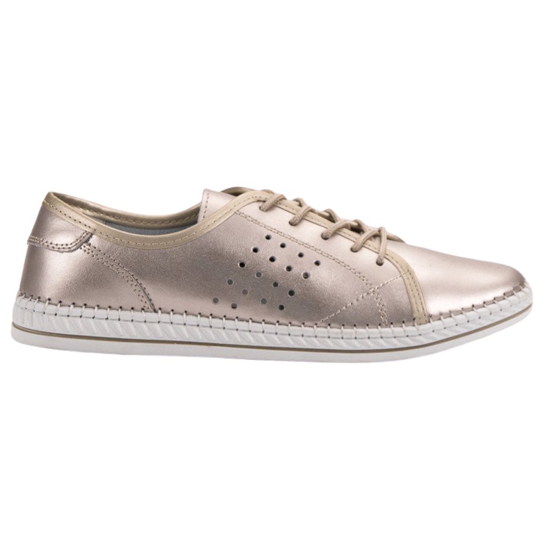 Kylie Încălțăminte din piele lacată de aur Kylie Încălțăminte din piele lacată de aur