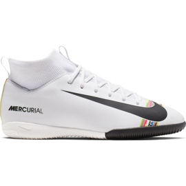 Încălțăminte de interior Nike Mercurial Superfly X 6 Academy Ic Jr AJ3110-109 multicolor alb