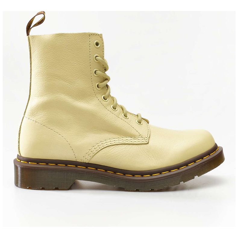 Dr. Martens 1460 Pascal Virginia Pastel galben Virginia maro