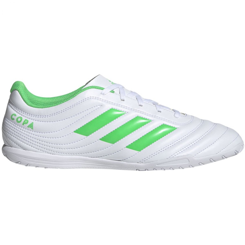 Încălțăminte de interior adidas Copa 19.4 In M D98075 alb alb Încălțăminte de interior adidas Copa 19.4 In M D98075 alb alb