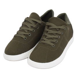 Adidași de damă verzi 7062-Y DK.GREEN verde Adidași de damă verzi 7062-Y DK.GREEN verde