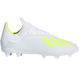 Ghete de fotbal Adidas X 18.3 Fg Jr BB9372 multicolor alb