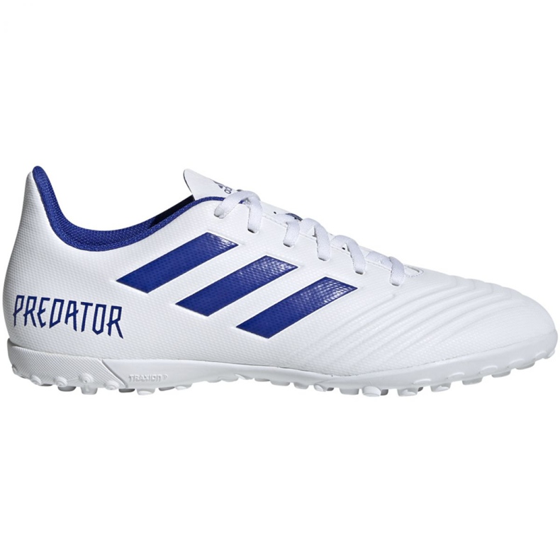 Ghete de fotbal Adidas Predator 19.4 Tf M D97971 alb alb
