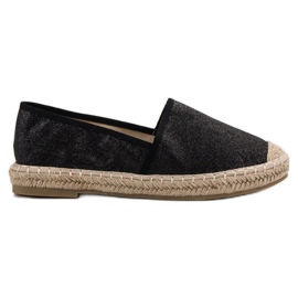Anesia Paris Espadrile casual negru