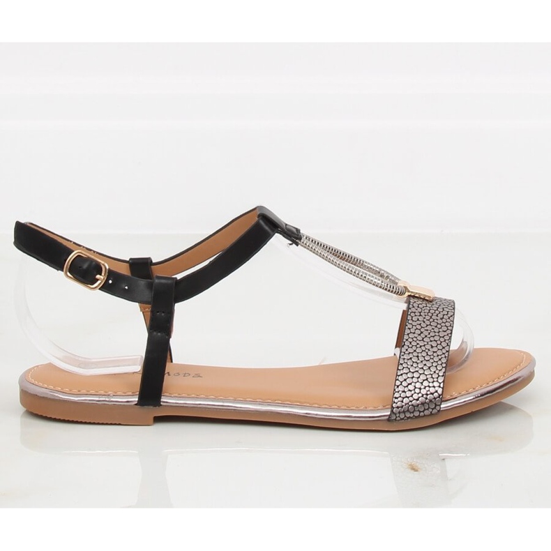 Sandale dama negre WL014 Negre negru Sandale dama negre WL014 Negre negru