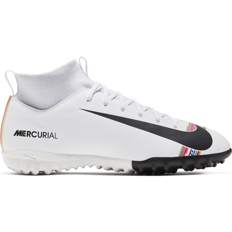 Pantofi de fotbal Nike Mercurial Superfly X 6 Academy Tf Jr AJ3112-109 multicolor alb