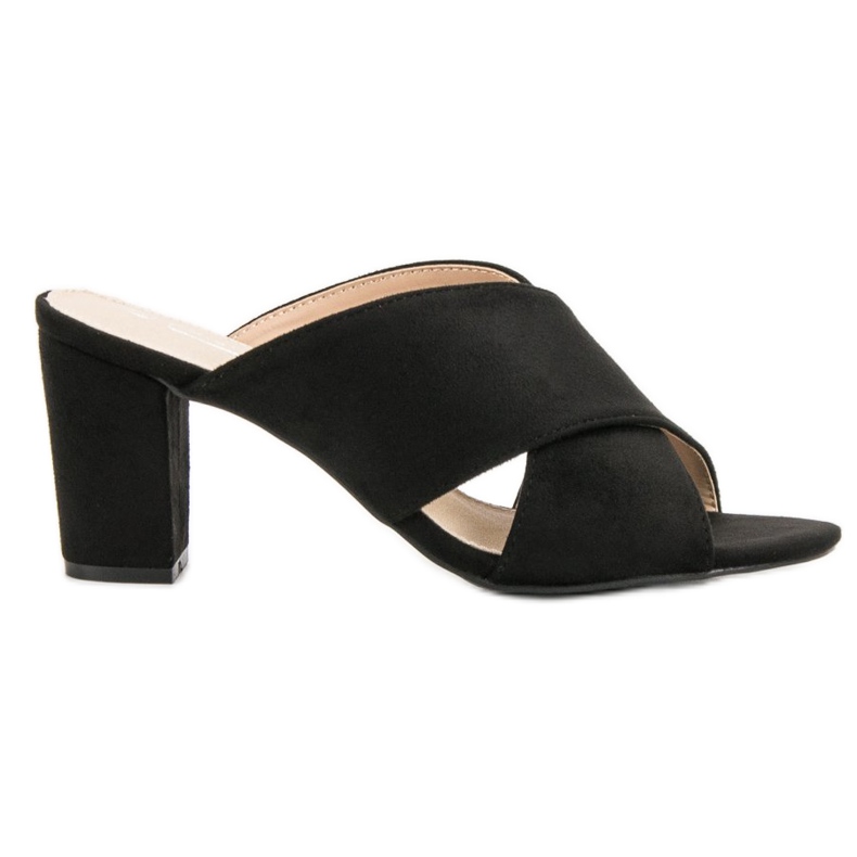 Filippo Papuci din piele neagră negru