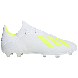 Ghete de fotbal Adidas X 18.2 Fg M BB9364 alb alb