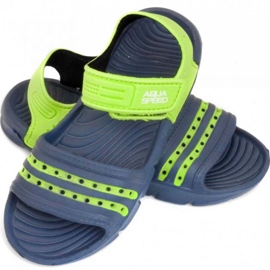 Sandale Aqua-speed Noli verde maro Copii col. 48 albastru
