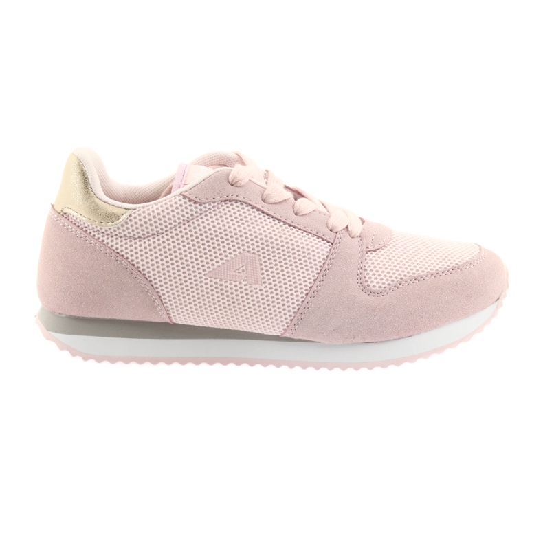 Pantofi sport Lt.pink American Club FH10 galben roz